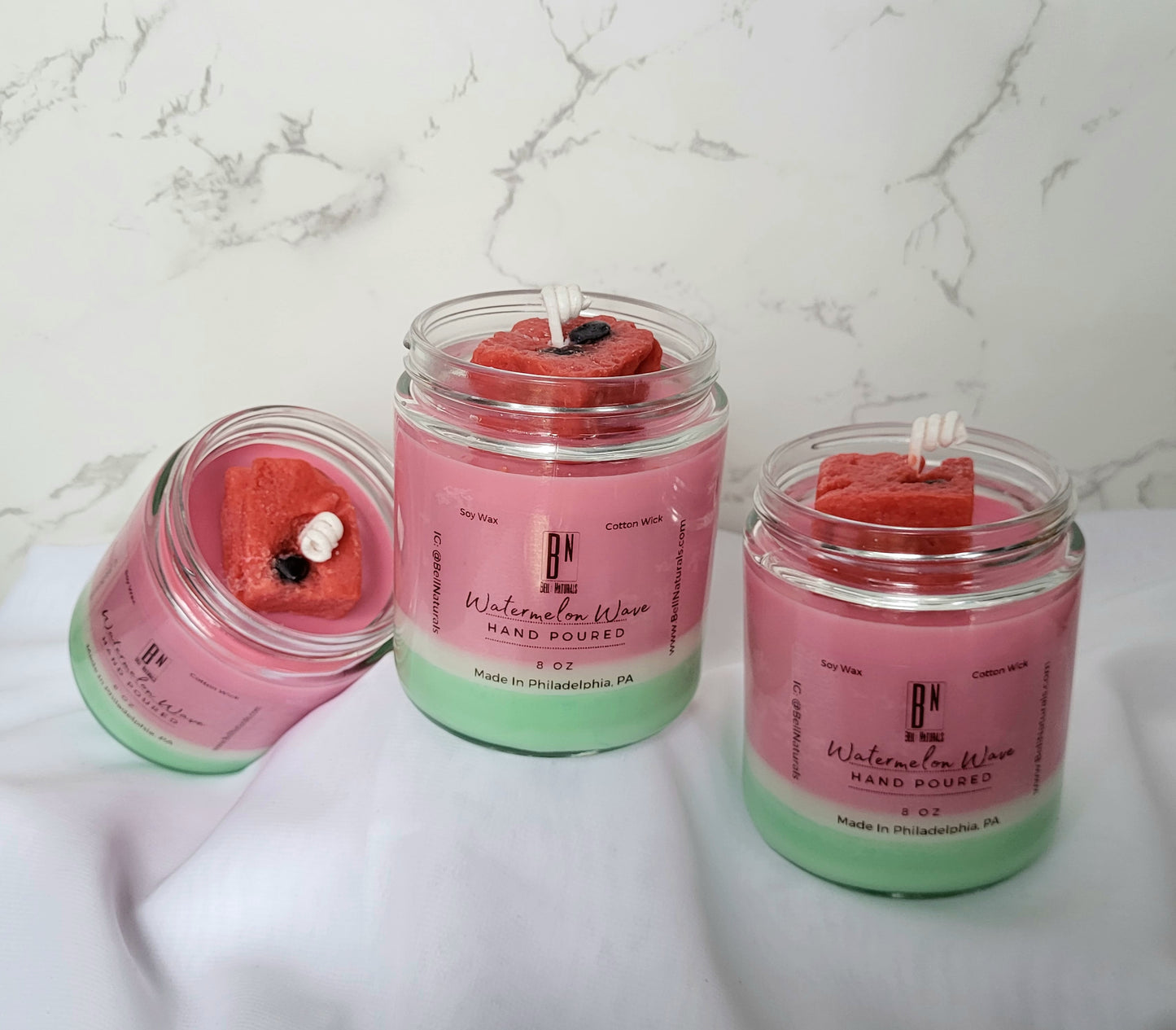 Watermelon Wave Candle