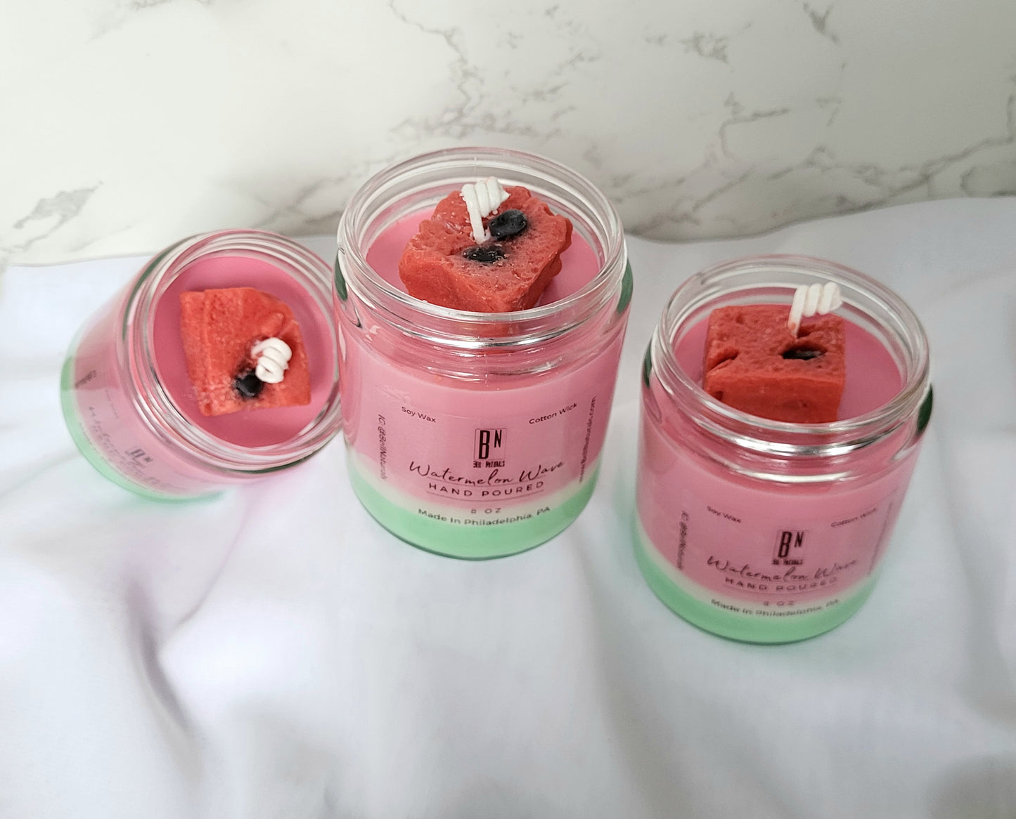 Watermelon Wave Candle