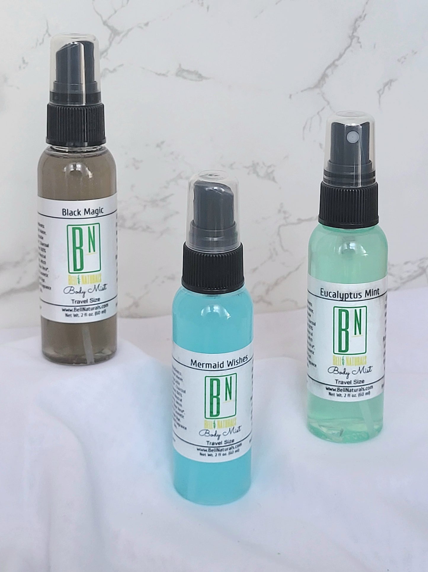 B Natural Scented Body Mists (Travel Size)