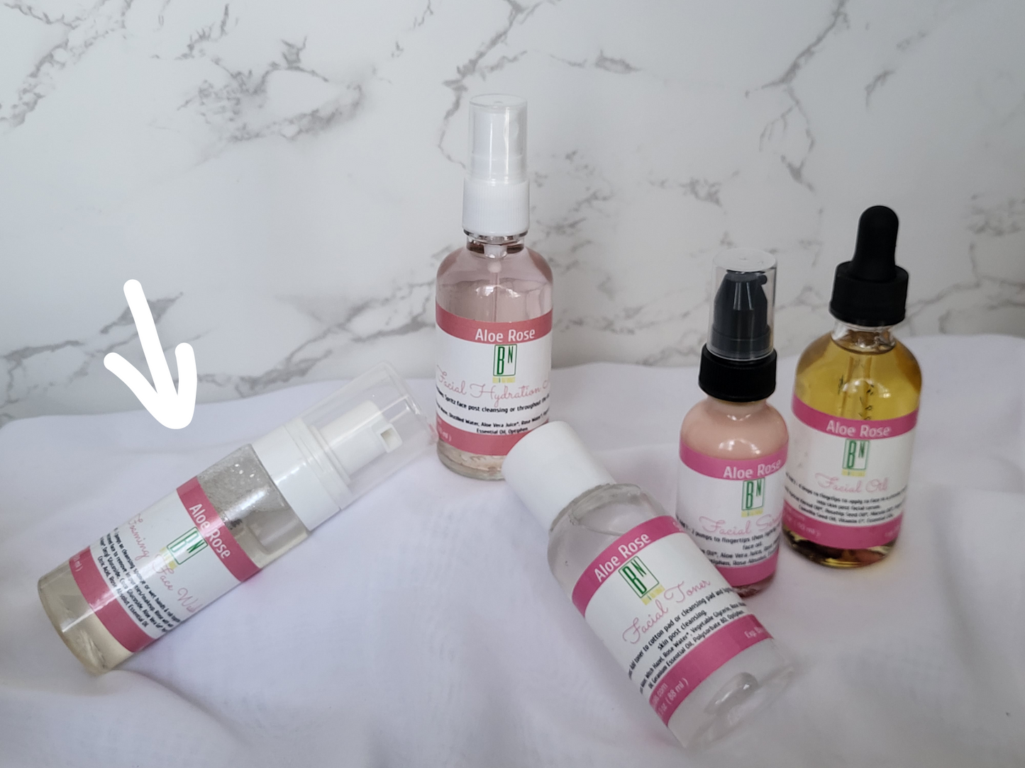 Aloe Rose Foaming Face Wash