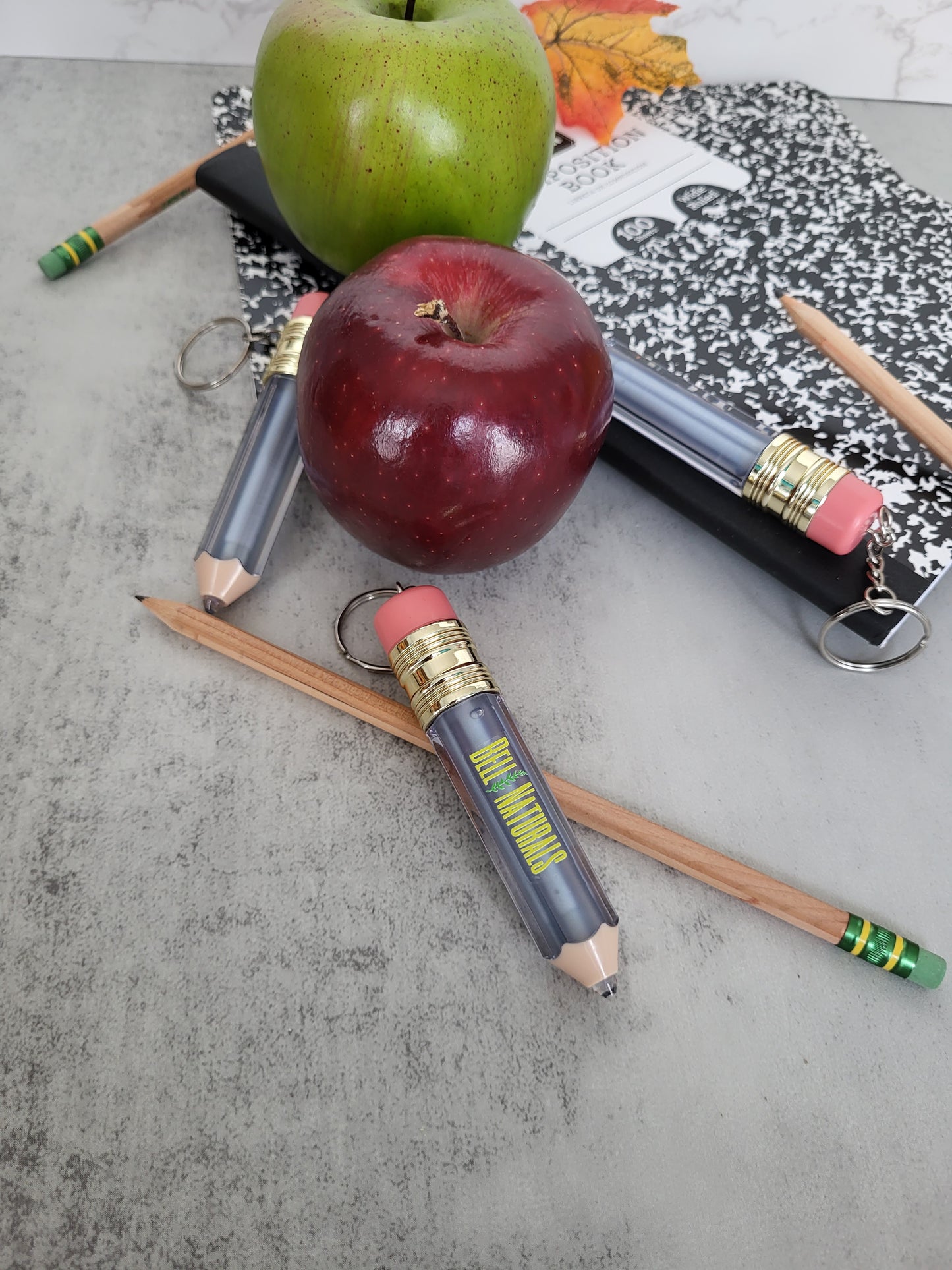 Pencil Lipgloss Keychain