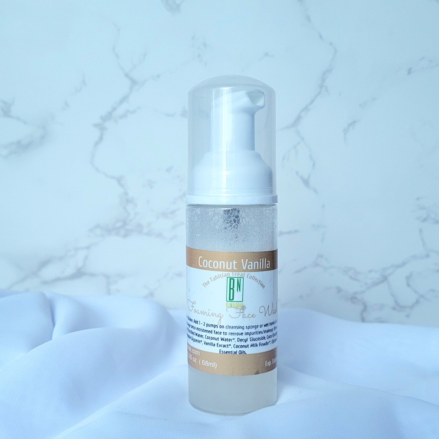 Coconut Vanilla Foaming Face Wash