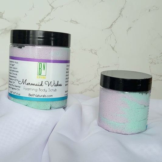 Foaming Whipped Sugar Scrub