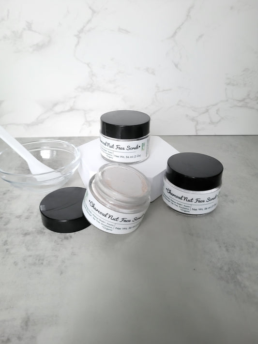Charcoal Nut Face Scrub