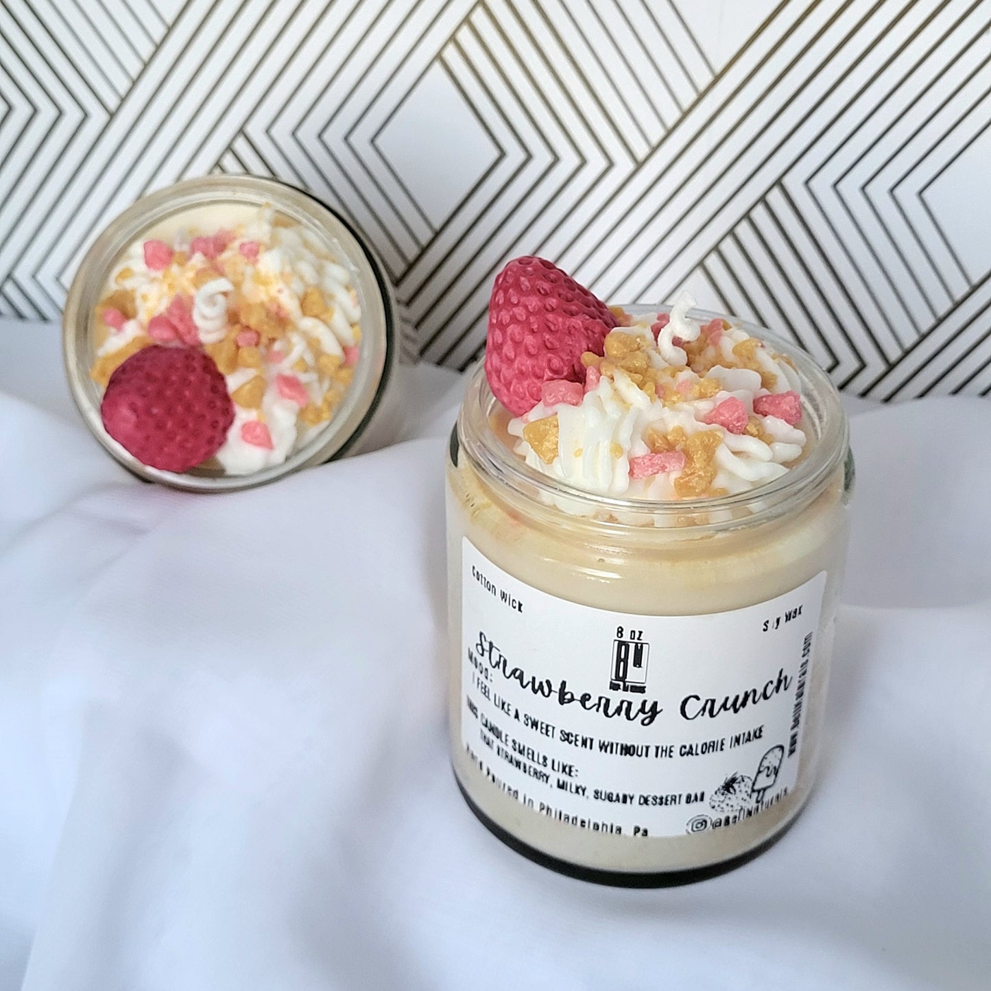 Strawberry Crunch Candle