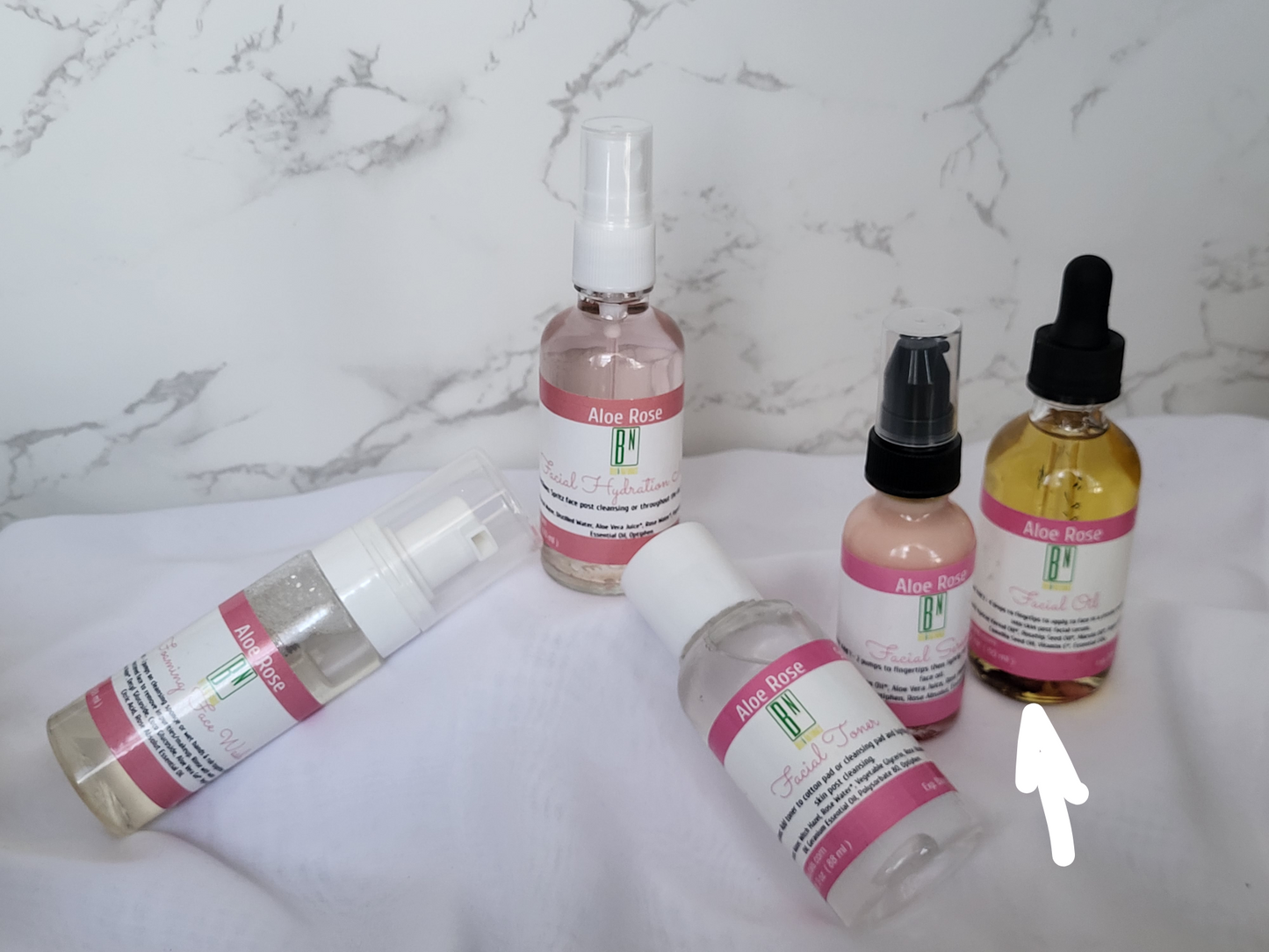 Aloe Rose Facial Oil