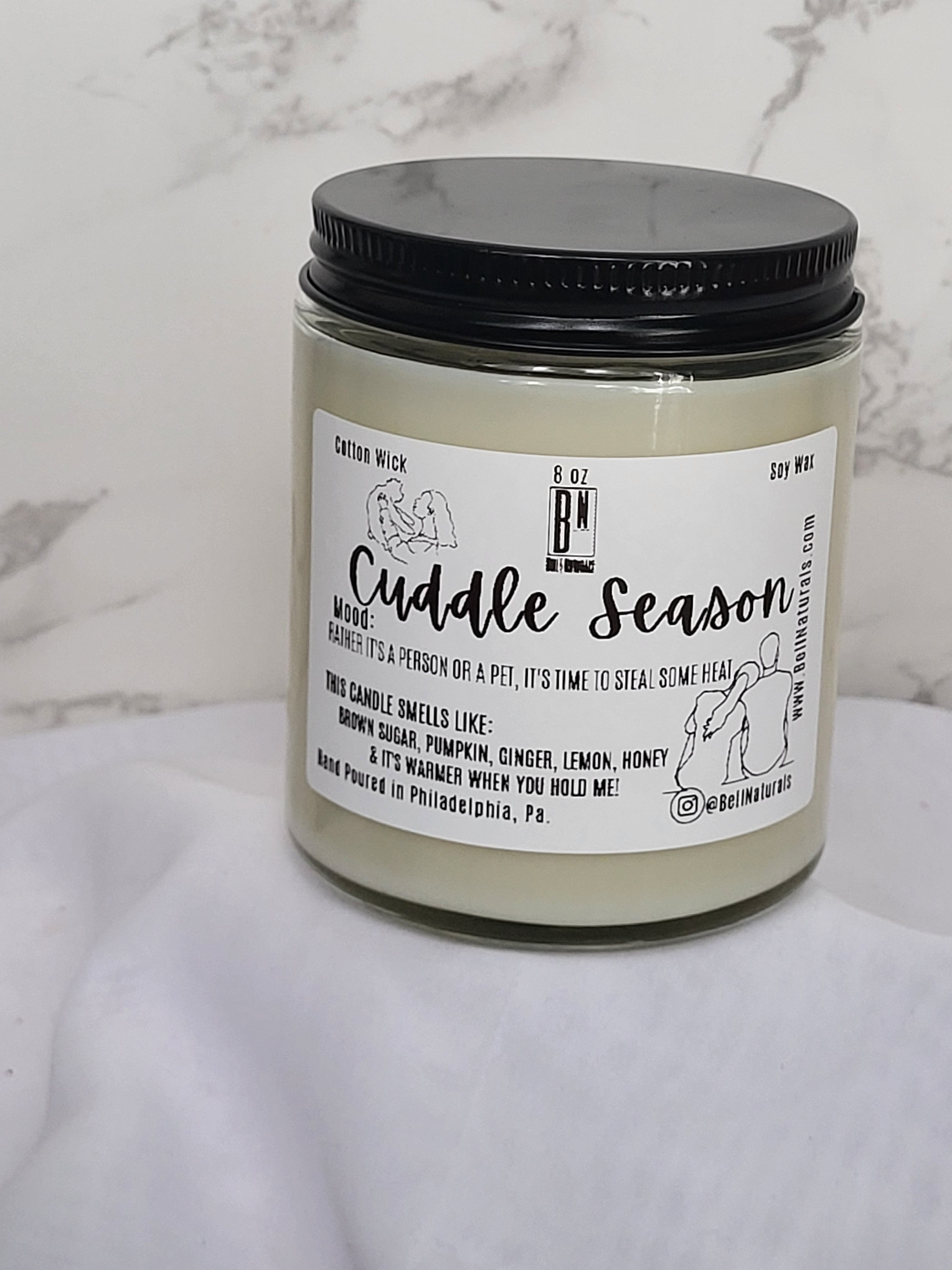 Cuddle Bell Cuddle Season Candle – BellNaturals.com
