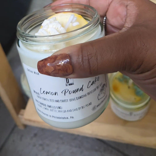 Lemon Pound Cake Candle